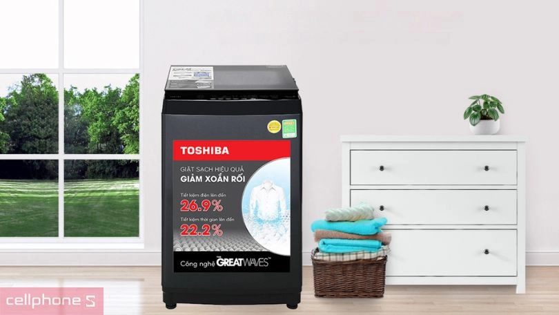 Thiết kế máy giặt Toshiba Inverter 10kg AW-DM1100JV(MK)