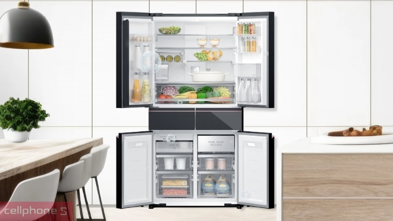 Tủ lạnh Panasonic Inverter Multi Door NR-WY720ZMMV 650 lít - Đẳng cấp, hiện đại