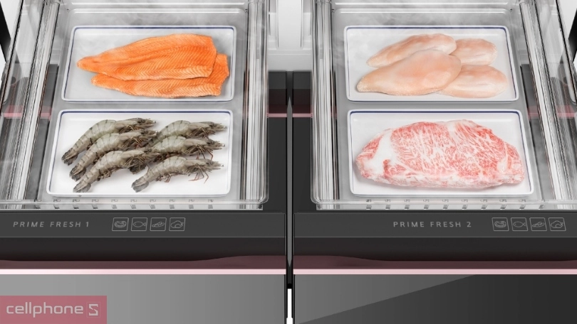 Tủ lạnh Panasonic Inverter Multi Door NR-WY720ZMMV 650 lít - Đẳng cấp, hiện đại