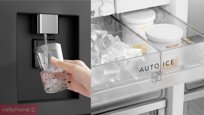 Đa tiện ích phục vụ nhu cầu bảo quản, kết nối app tiện lợi