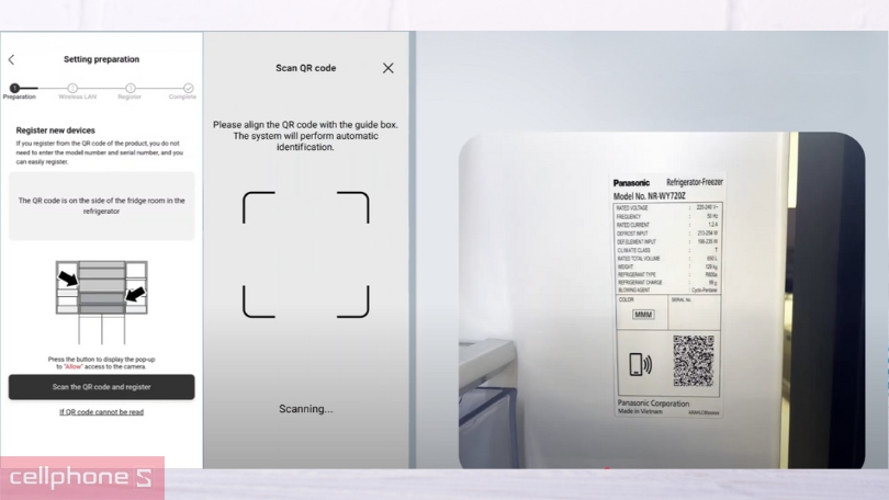 Hướng dẫn sử dụng Panasonic Inverter Multi Door NR-WY720ZMMV 650 lít chi tiết