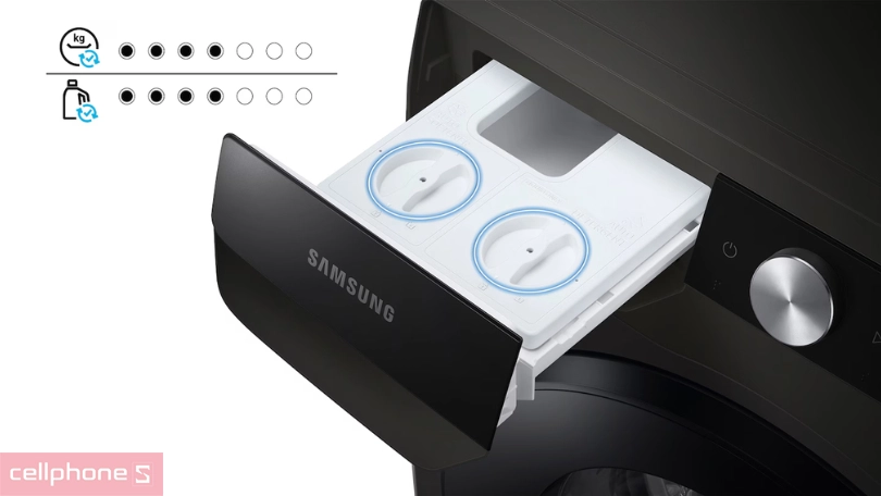 Ngăn nước giặt xả AI Dispenser