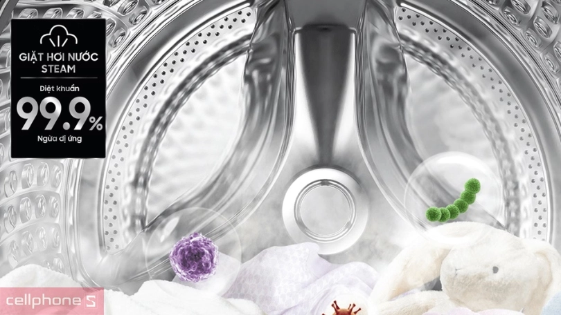 Giặt hơi nước diệt khuẩn Hygiene Steam