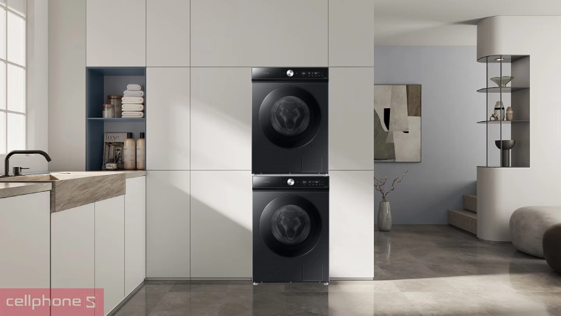 Thiết kế máy giặt Samsung Bespoke 14kg Inverter WW14BB944DGBSV