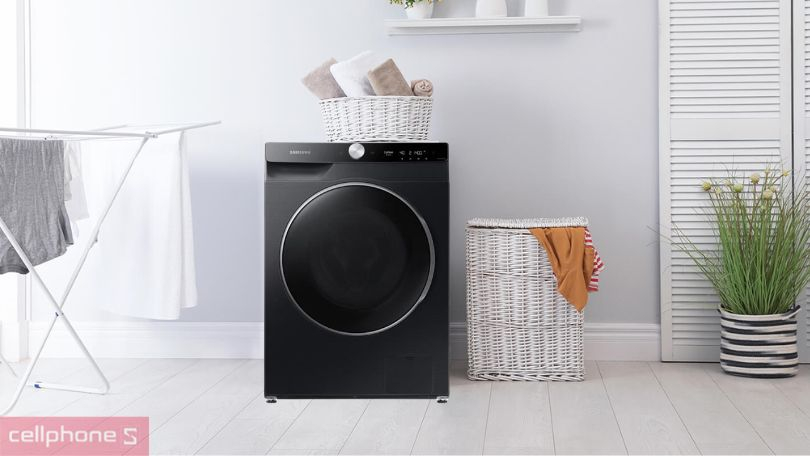 Hướng dẫn sử dụng máy giặt Samsung EcoBubble Inverter 12 kg WW12CGP44DSBSV cơ bản