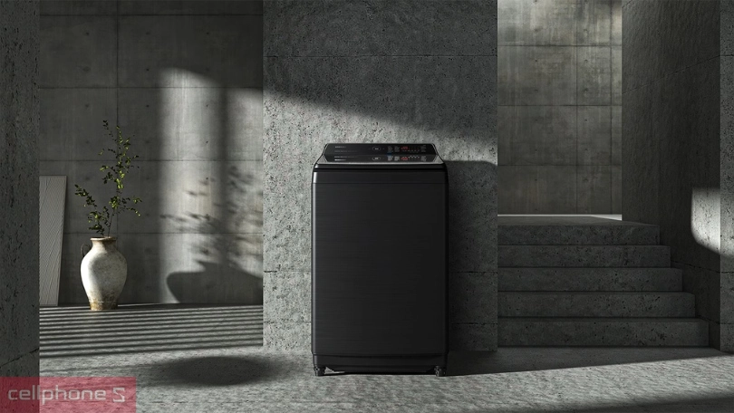 Thiết kế, kiểu dáng của máy giặt Samsung Ecobubble Inverter 17kg WA17CG6442BDSV