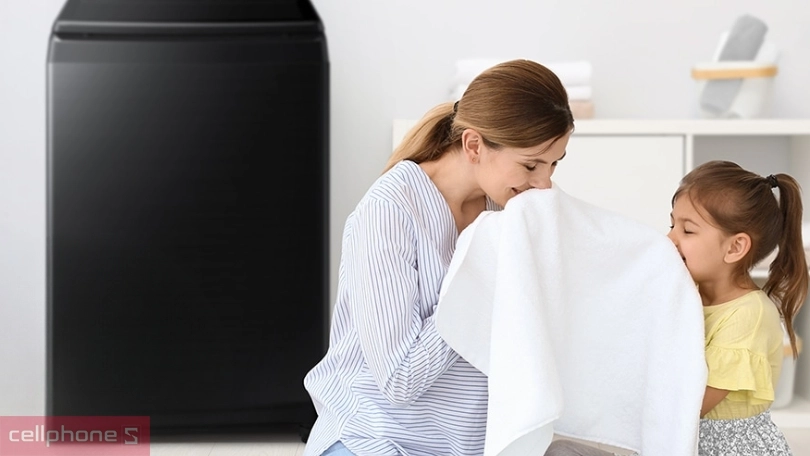 Công nghệ giặt của máy giặt Samsung Ecobubble Inverter 17kg WA17CG6442BDSV