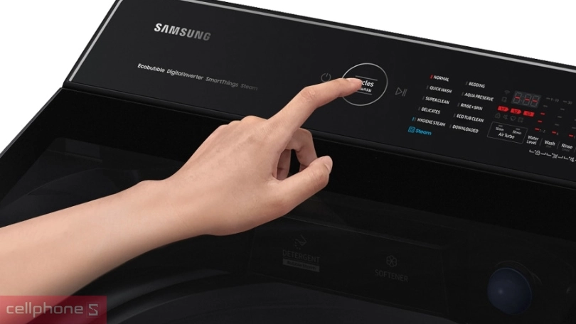 Hướng dẫn sử dụng máy giặt Samsung Ecobubble Inverter 17kg WA17CG6442BDSV