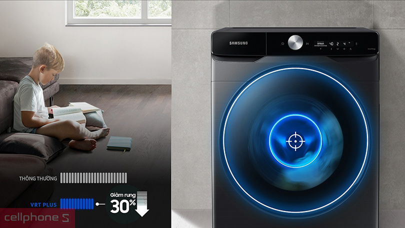 Công nghệ máy giặt Samsung Inverter 10kg WW10T634DLX/SV 