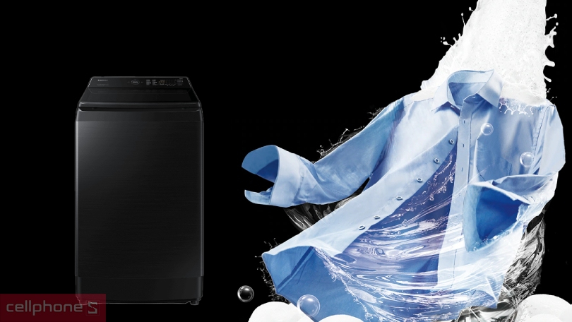 Công nghệ giặt, chế độ giặt của máy giặt Samsung Inverter 14kg WA14CG5745BVSV