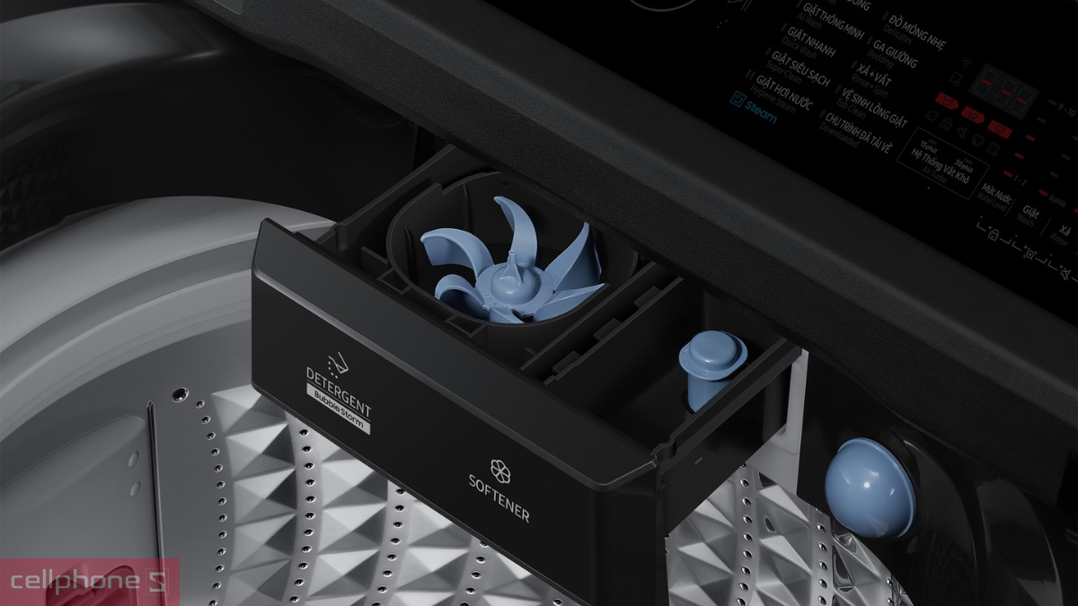 Công nghệ giặt tiên tiến, tiết kiệm điện của máy giặt Samsung Inverter 21kg (WA80F21B9BSV)