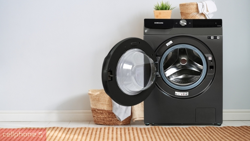 Thiết kế máy giặt sấy Samsung Inverter 11kg WD11T734DBX/SV