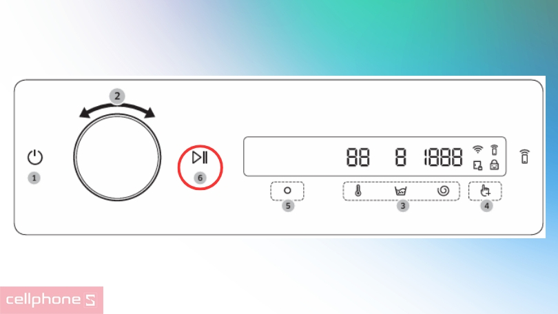Hướng dẫn sử dụng cơ bản máy giặt sấy Samsung Inverter 9.5kg WD95T754DBX/SV