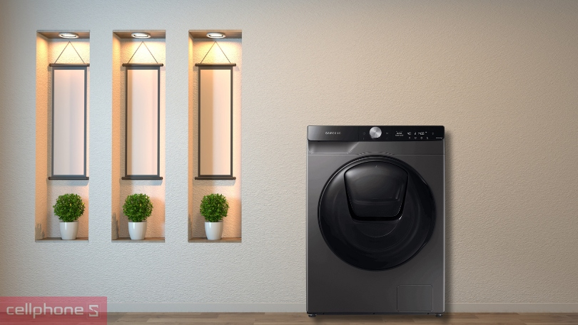 Thiết kế máy giặt sấy Samsung Inverter 9.5kg WD95T754DBX/SV