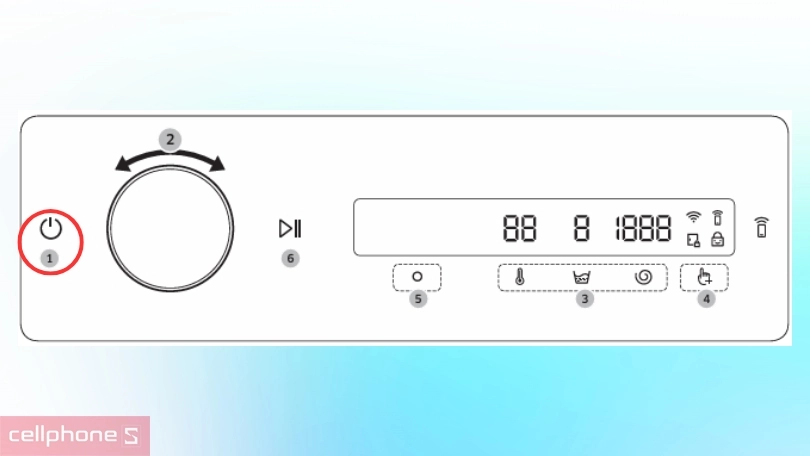 Hướng dẫn sử dụng cơ bản máy giặt sấy Samsung Inverter 9.5kg WD95T754DBX/SV