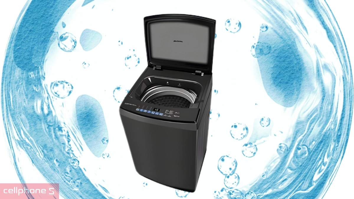 Cơ chế làm sạch máy giặt Sharp Inverter 15kg ES-TM150CD-DS