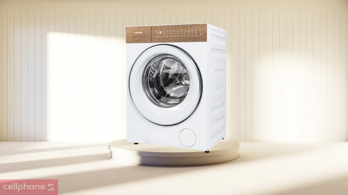 Dung tích máy giặt Toshiba Inverter 10.5 kg TW-T37BZP115MWV(WT)