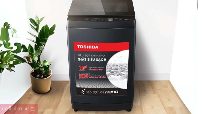 Thiết kế, kích thước máy giặt Toshiba Inverter 12kg AW-DUK1300KV(MK)