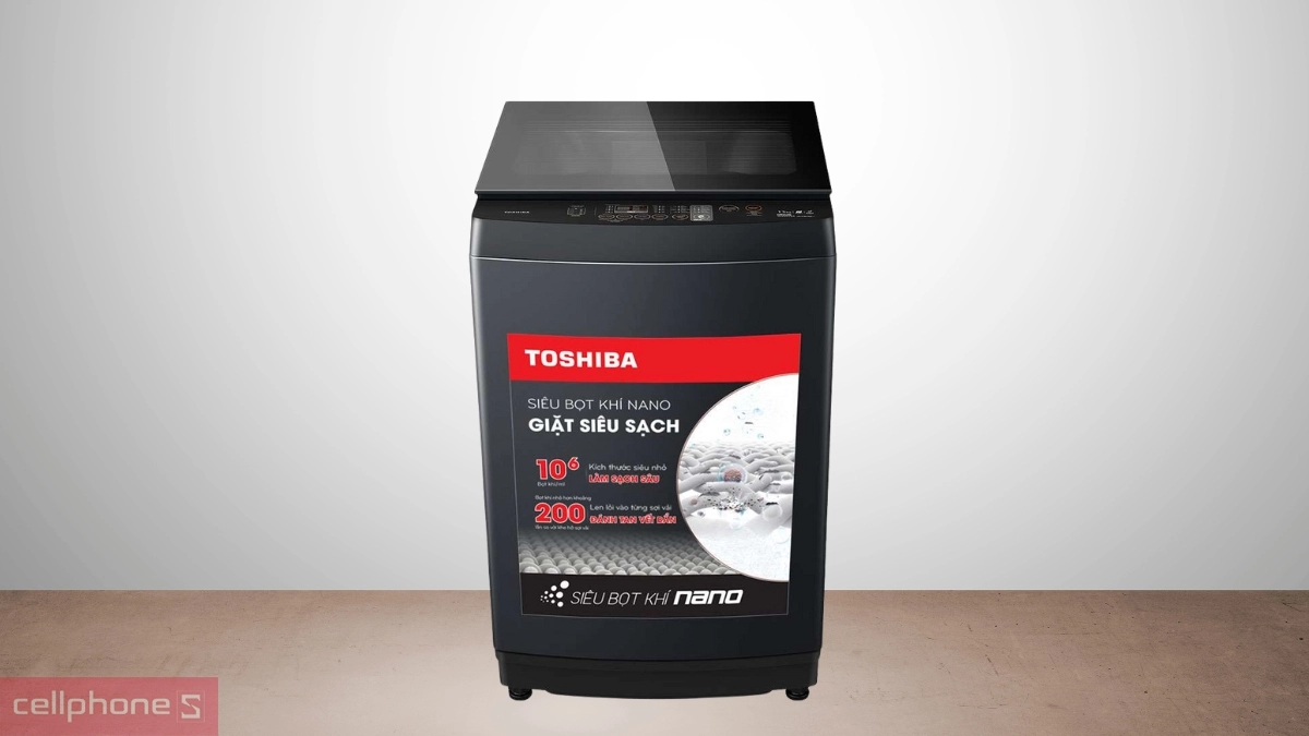 Khối lượng giặt lý tưởng của máy giặt Toshiba Inverter 13kg AW-DUM1400LV(MK)
