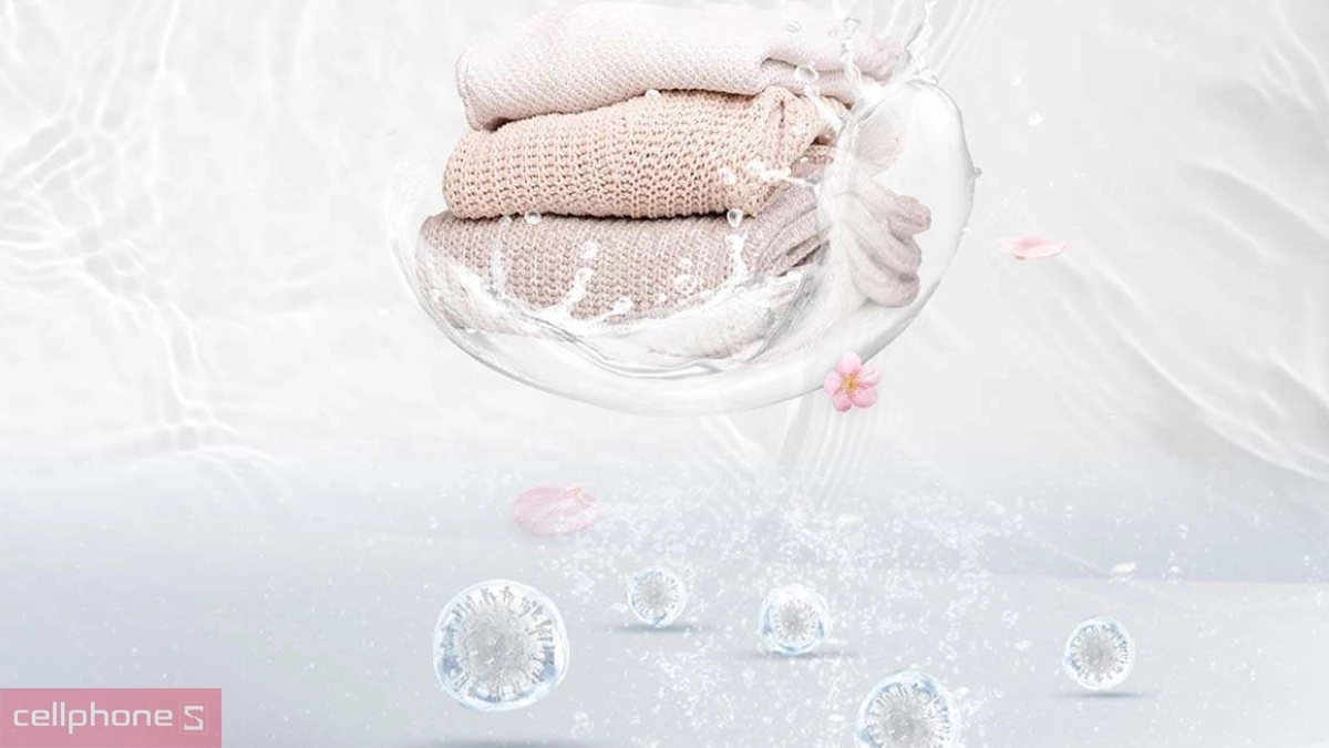 Công nghệ giặt hiện đại của máy giặt Toshiba Inverter 13kg AW-DUM1400LV(MK)