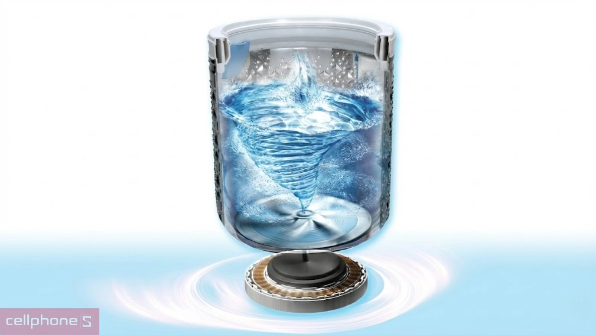 Động cơ máy giặt Toshiba Inverter 15kg (AW-DM1600LV(SG))