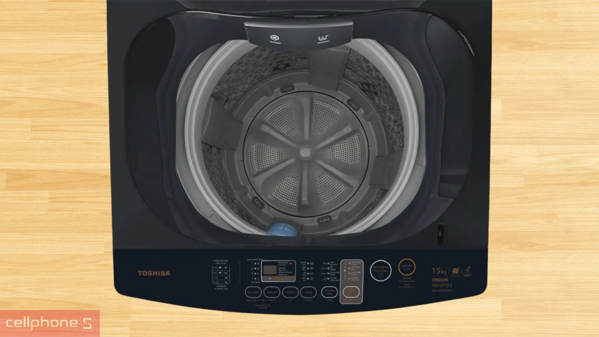 Lồng giặt ngôi sao pha lê giúp bảo vệ sợi vải hiệu quả