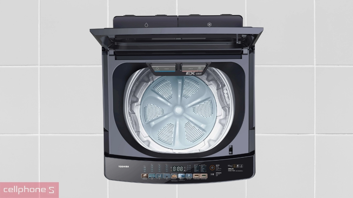 Công nghệ Inverter máy giặt Toshiba Inverter 15kg AW-DUHN1600LV(MG)