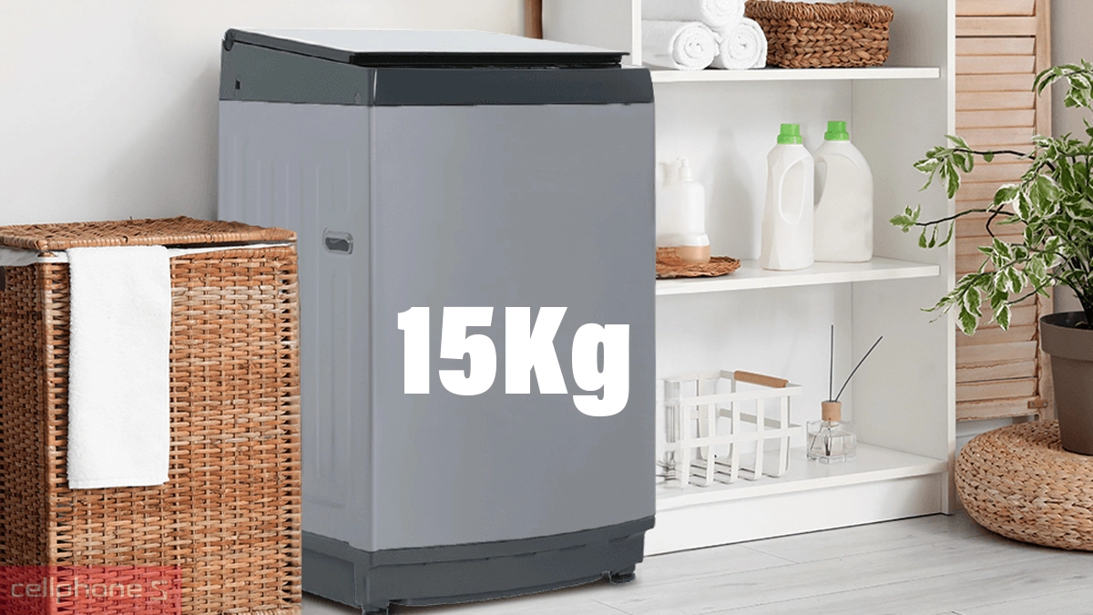 Dung tích lưu trữ lớn, đa dạng chương trình giặt của máy giặt Toshiba Inverter 15kg (AW-DUM1600LV(SG))