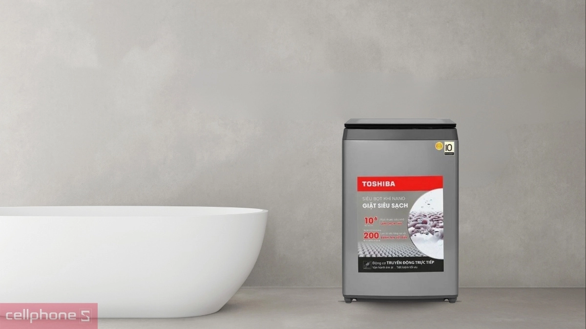 Công nghệ giặt máy giặt Toshiba Inverter 17kg AW-DUN1800MV (SG)