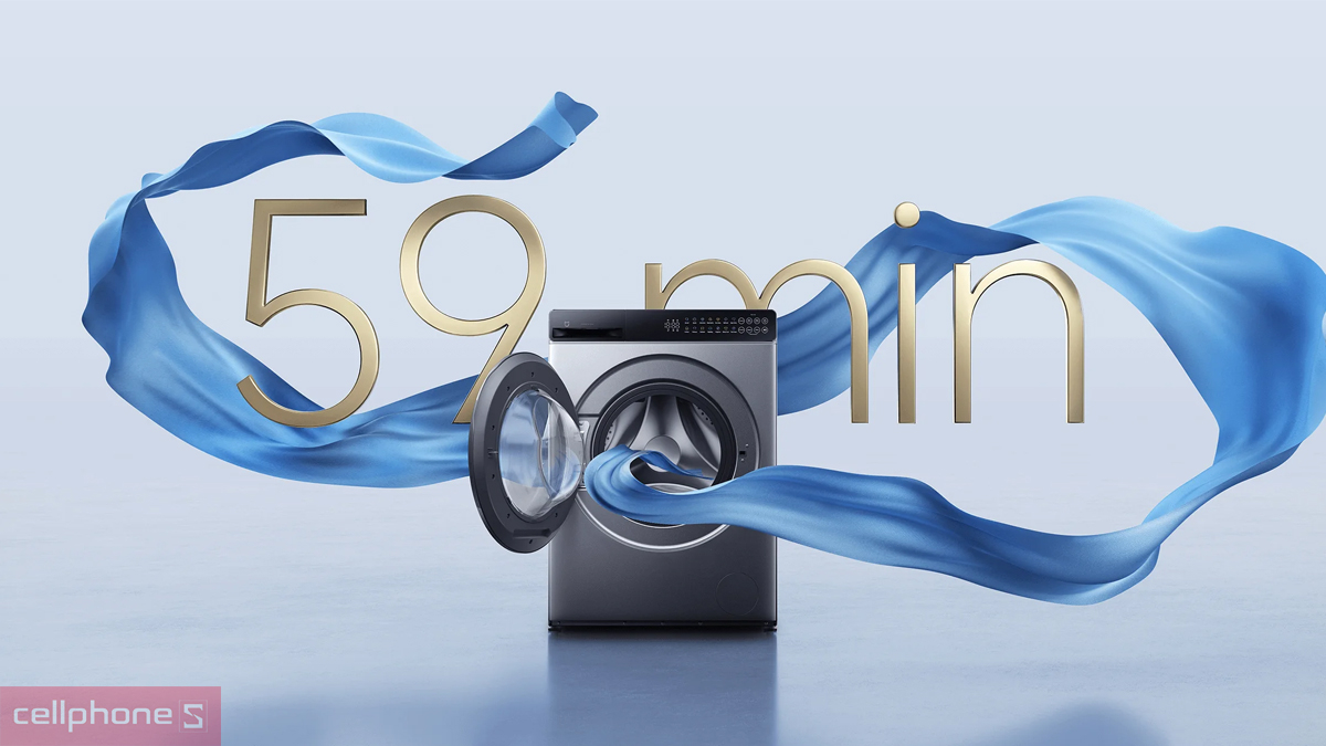Công nghệ giặt tiên tiến của máy giặt sấy Xiaomi Mijia giặt 10.5 kg sấy 7 kg 2025