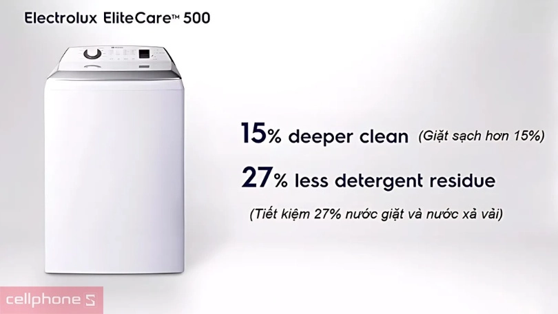 Máy giặt cửa trên Inverter Electrolux EWT1254DCWA 12kg