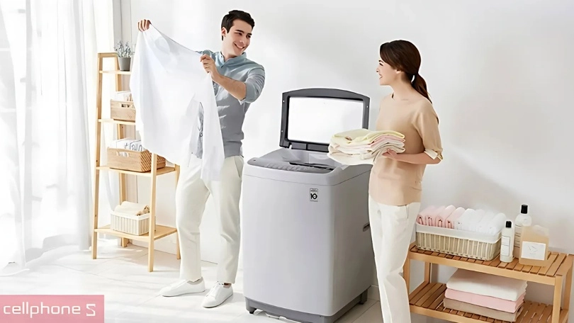 Cách chọn mua máy giặt cửa trên
