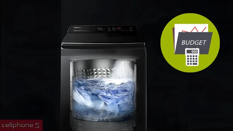 Chọn máy giặt lồng đứng theo ngân sách