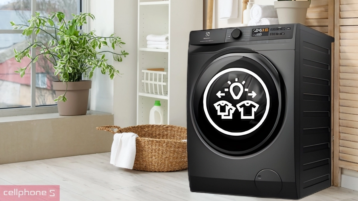 Tính năng diệt khuẩn máy giặt sấy Electrolux Inverter giặt 11kg sấy 7kg EWW1143R7SC