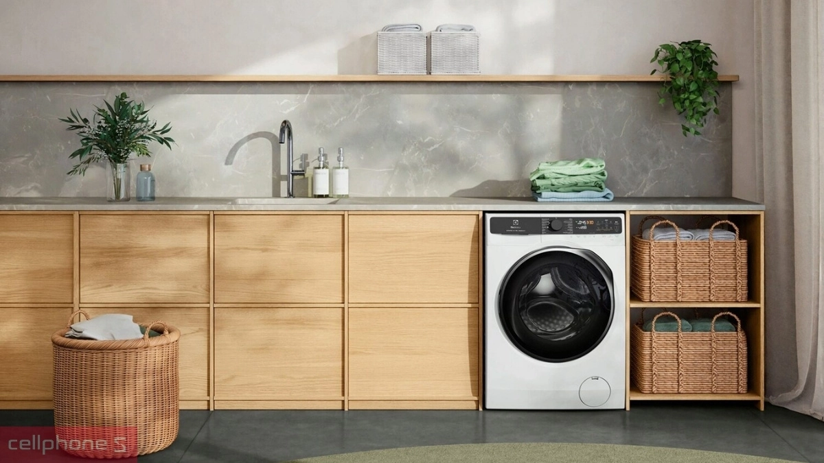 Công nghệ giặt máy giặt sấy Electrolux Inverter giặt 13kg sấy 9kg EWW1343R7WC