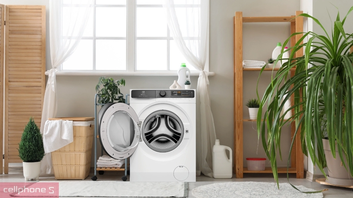 Thiết kế máy giặt sấy Electrolux Inverter giặt 13kg sấy 9kg EWW1343R7WC