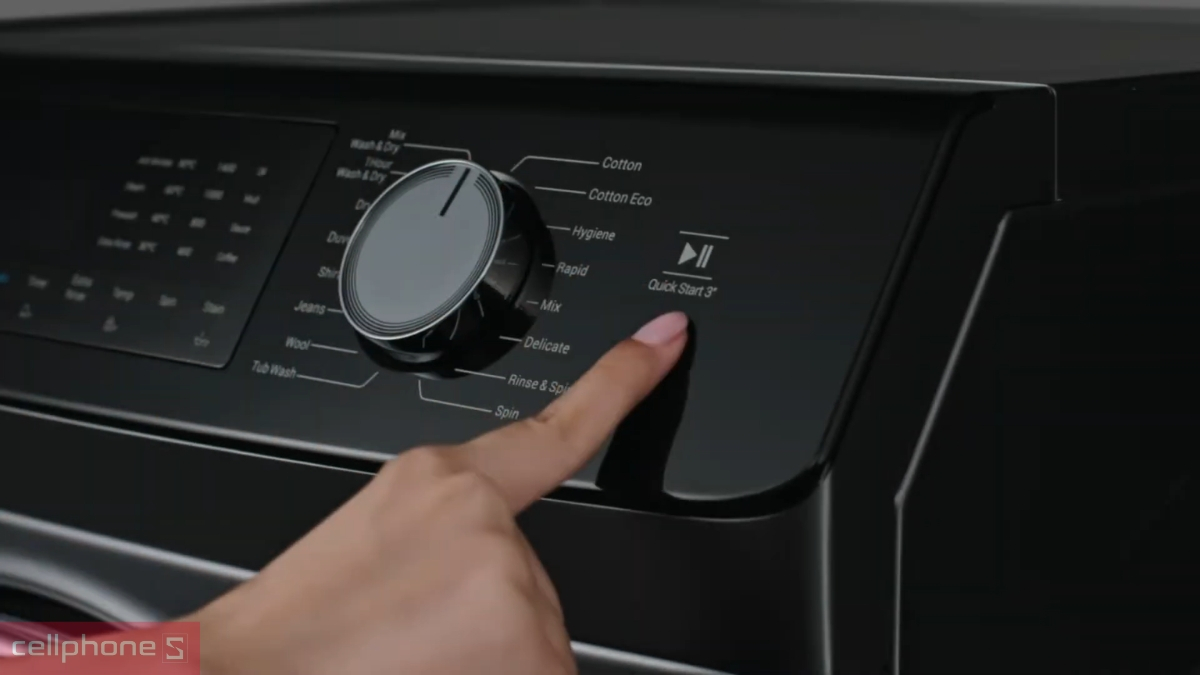 Bảng điều khiển máy giặt sấy Hitachi Inverter 10.5 BD-D1054HVOS