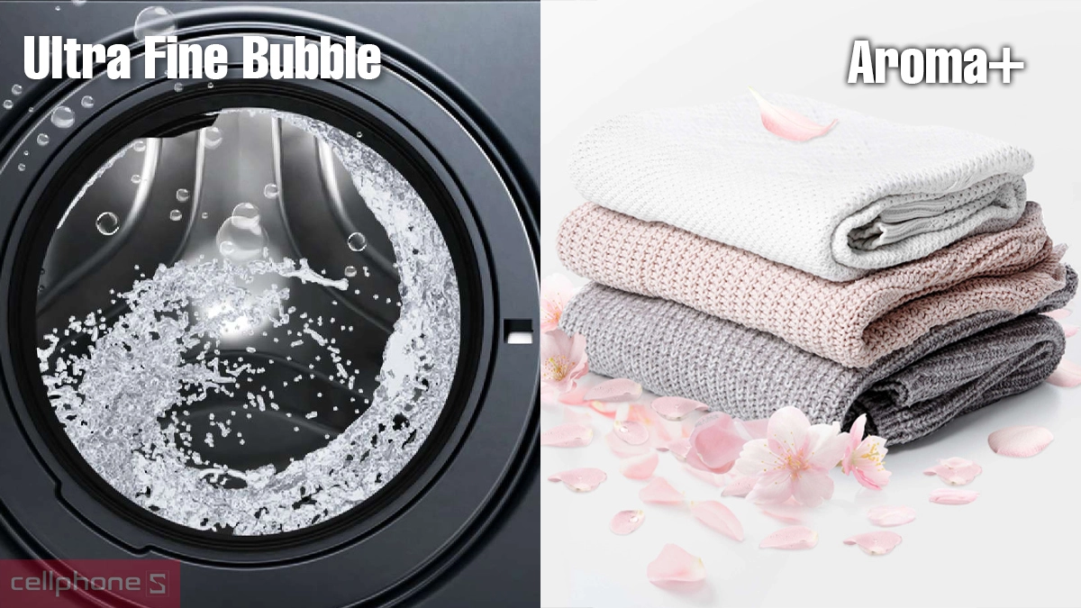 Công nghệ tạo bọt máy giặt sấy Toshiba Inverter giặt 13kg - sấy 8kg (TWD-T21BU140UWV(MG))