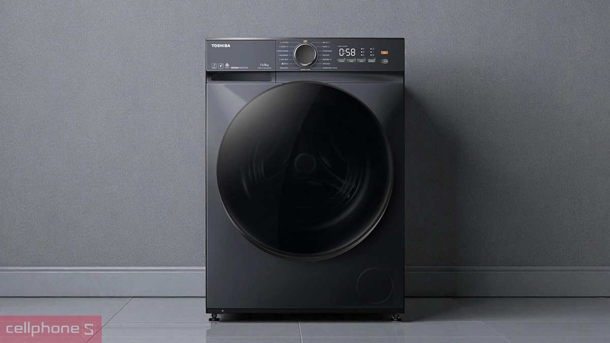 Thiết kế hiện đại máy giặt sấy Toshiba Inverter giặt 13kg - sấy 8kg (TWD-T21BU140UWV(MG))