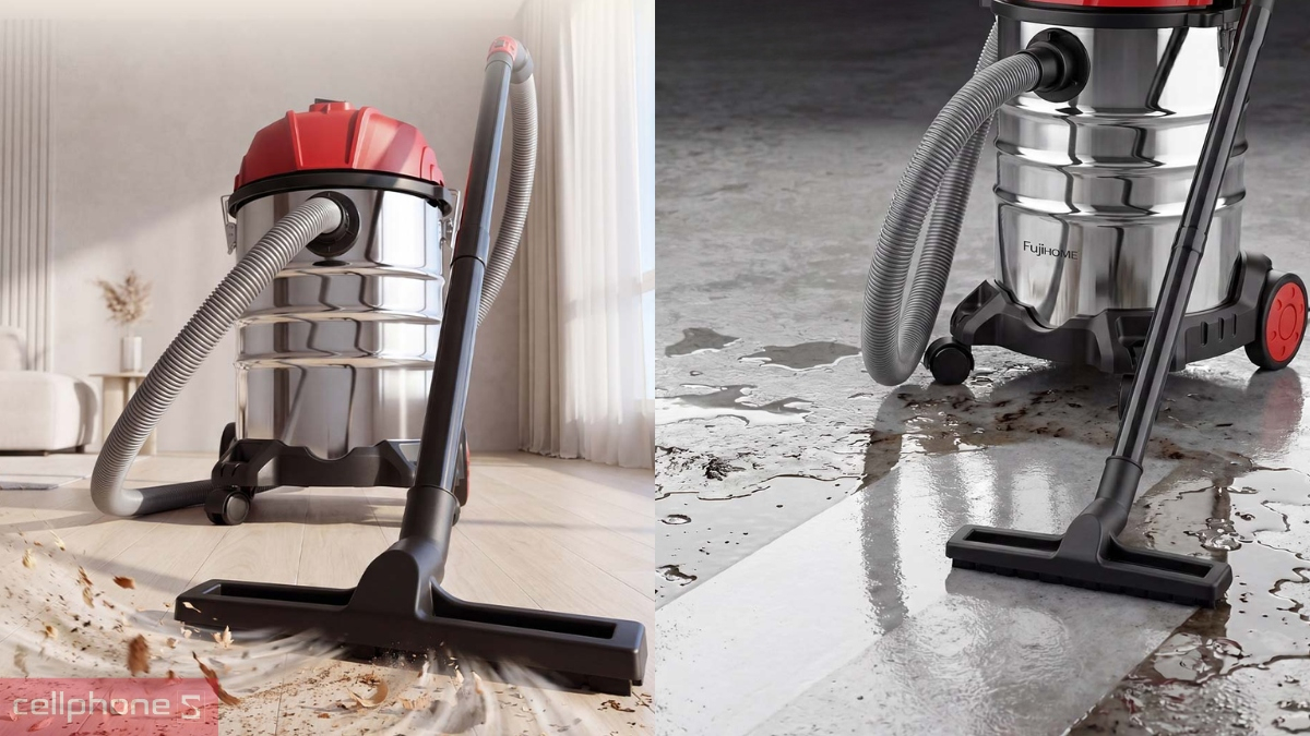 Công suất máy hút bụi công nghiệp Fujihome VC30N