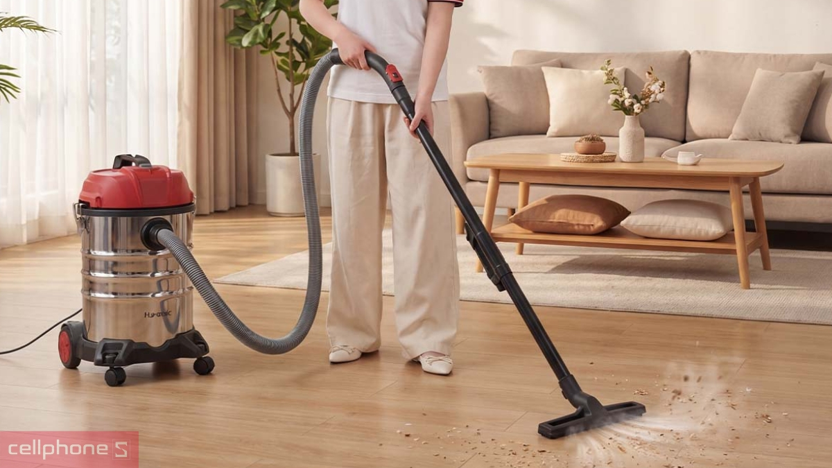 Thiết kế máy hút bụi công nghiệp Fujihome VC30N