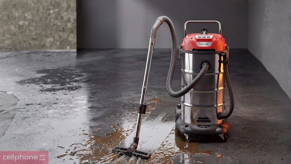 Chất liệu máy hút bụi công nghiệp Fujihome VC90