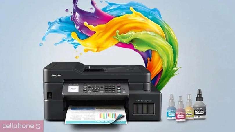 Máy in Brother có thiết kế nhỏ gọn, tinh tế Máy in Brother có thiết kế nhỏ gọn, tinh tế