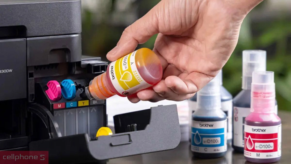 Khả năng vận hành tiết kiệm mực in của máy in Brother DCP T230