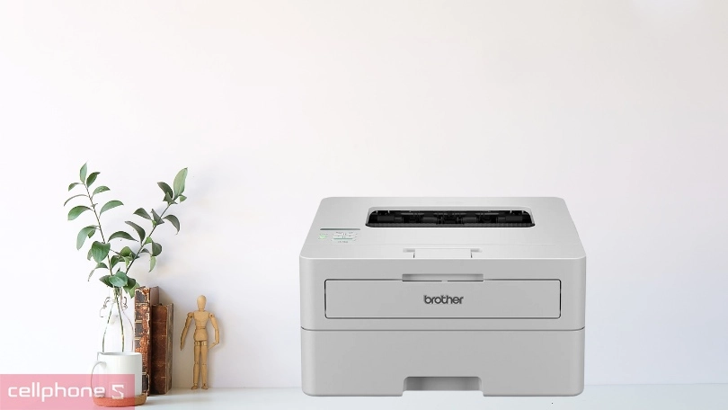 máy in laser Brother HL-B2180DW có thiết kế thanh lịch, vuông vức