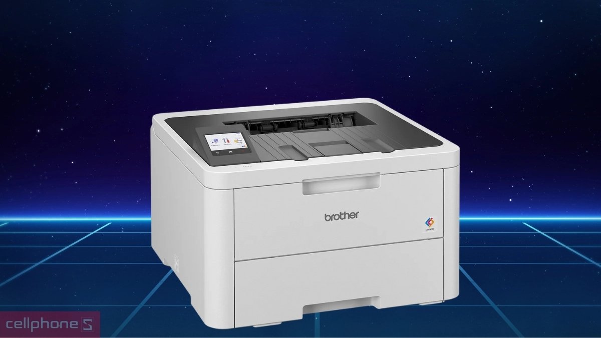 Dung tích khay chứa giấy kích thước lớn của máy in laser màu Brother HL-L3280CDW