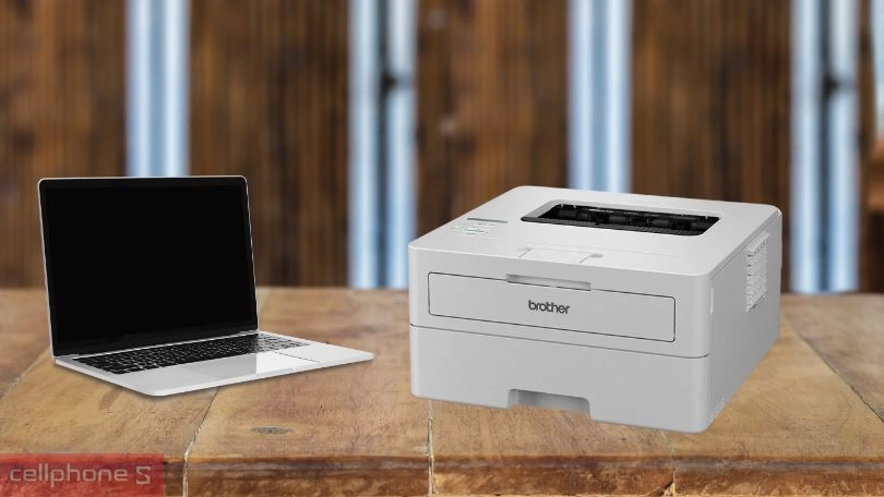 Thiết kế máy in laser trắng đen Brother HL-B2100D