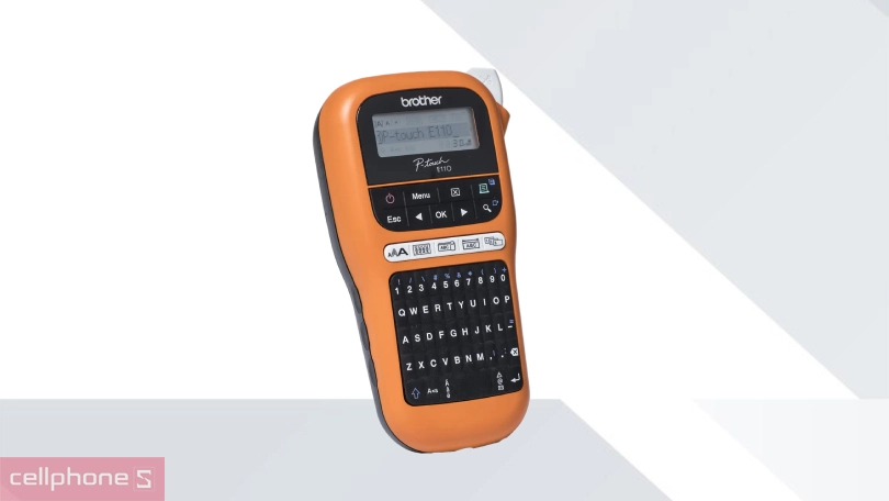 Thiết kế máy in nhãn Brother PT-E110