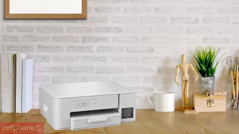 Khả năng tương thích với nhiều loại giấy, kết nối đa dạng của máy in phun màu Brother DCP-T236 đa chức năng