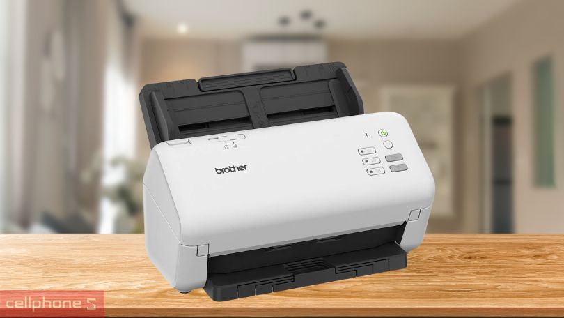 Công nghệ quét và tốc độ quét tài liệu của máy scan Brother ADS-4300N